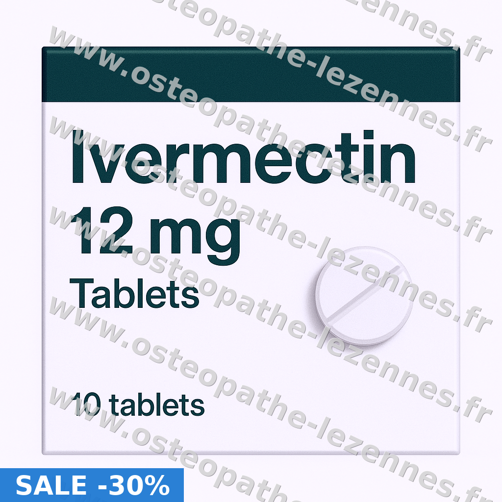 Bon plan Stromectol 12mg à Lille | 0,50€ le comprimé livré