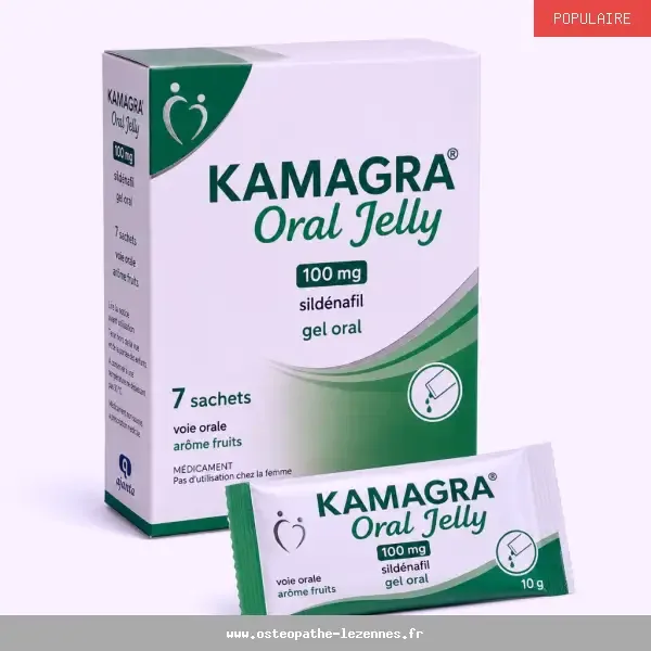 Commander Kamagra Oral Jelly 100mg sans ordonnance livraison rapide